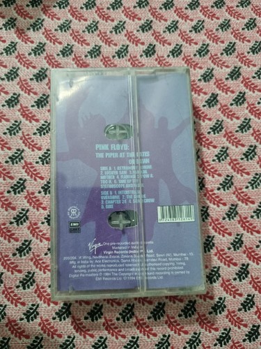 Pink Floyd The Pipers At The Gates Of Dawn INDIA EDITION CASSETTE Sealed - Picture 3 of 3