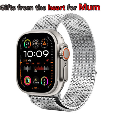 Titanium For Apple Watch Ultra Loop 49mm Band iWatch Magnetic