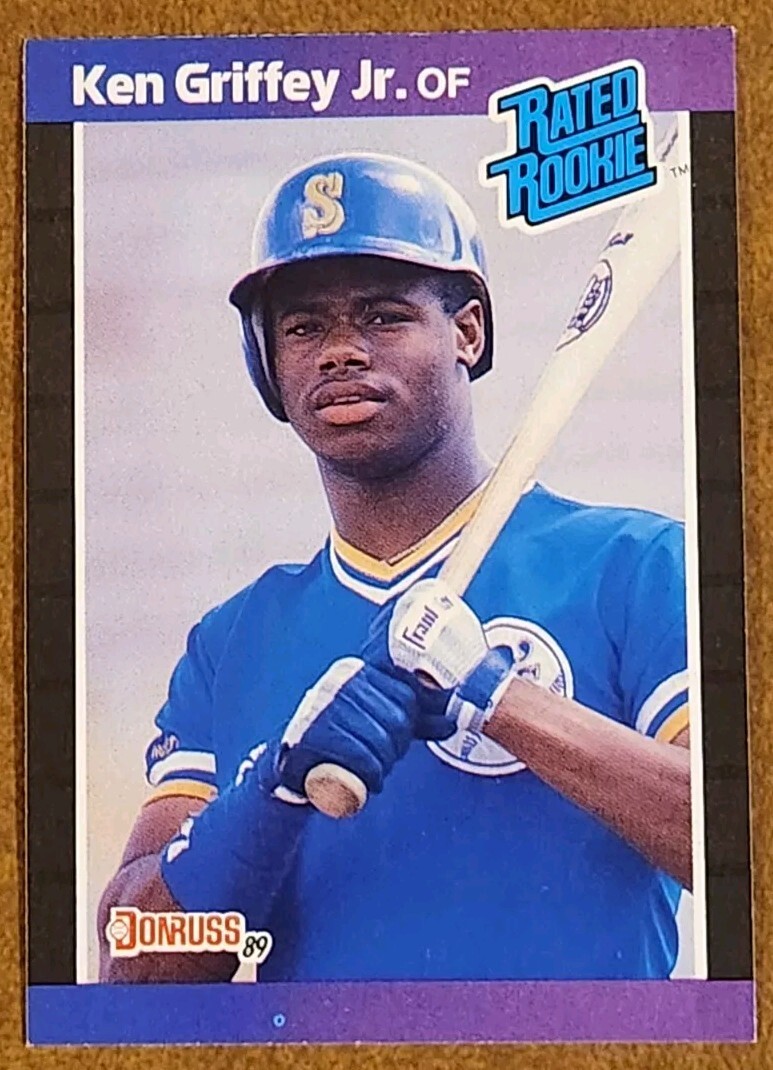 1989 Donruss KEN GRIFFEY JR. Rookie RC #33 Mariners HOF VG/EX - EX/NM Or Better