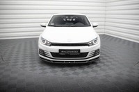 Front Ansatz V.1 FüR Volkswagen Scirocco Mk3 Facelift Spoilerlippe Schwert