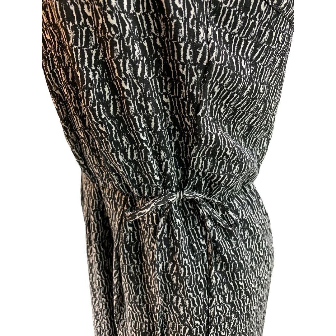 Small Gap Strapless Lined Patterned Maxi Dress Li… - image 5