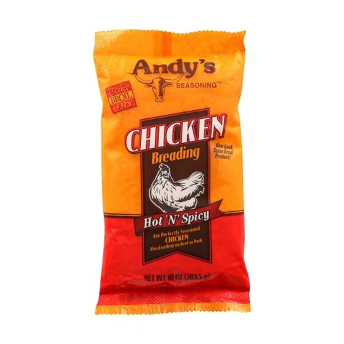 Andy's Hot 'N' Spicy Chicken Breading - 10 oz