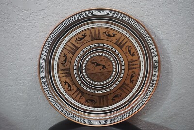 Grecian Etruscan Design Vintage Spic and Span Promo Serving Tray