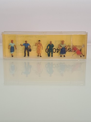 preiser 1/87 Personnage Ho Paysans Réf 4040 Modelisme  Comme Merten, Modelisme  | Zustand: Occasion