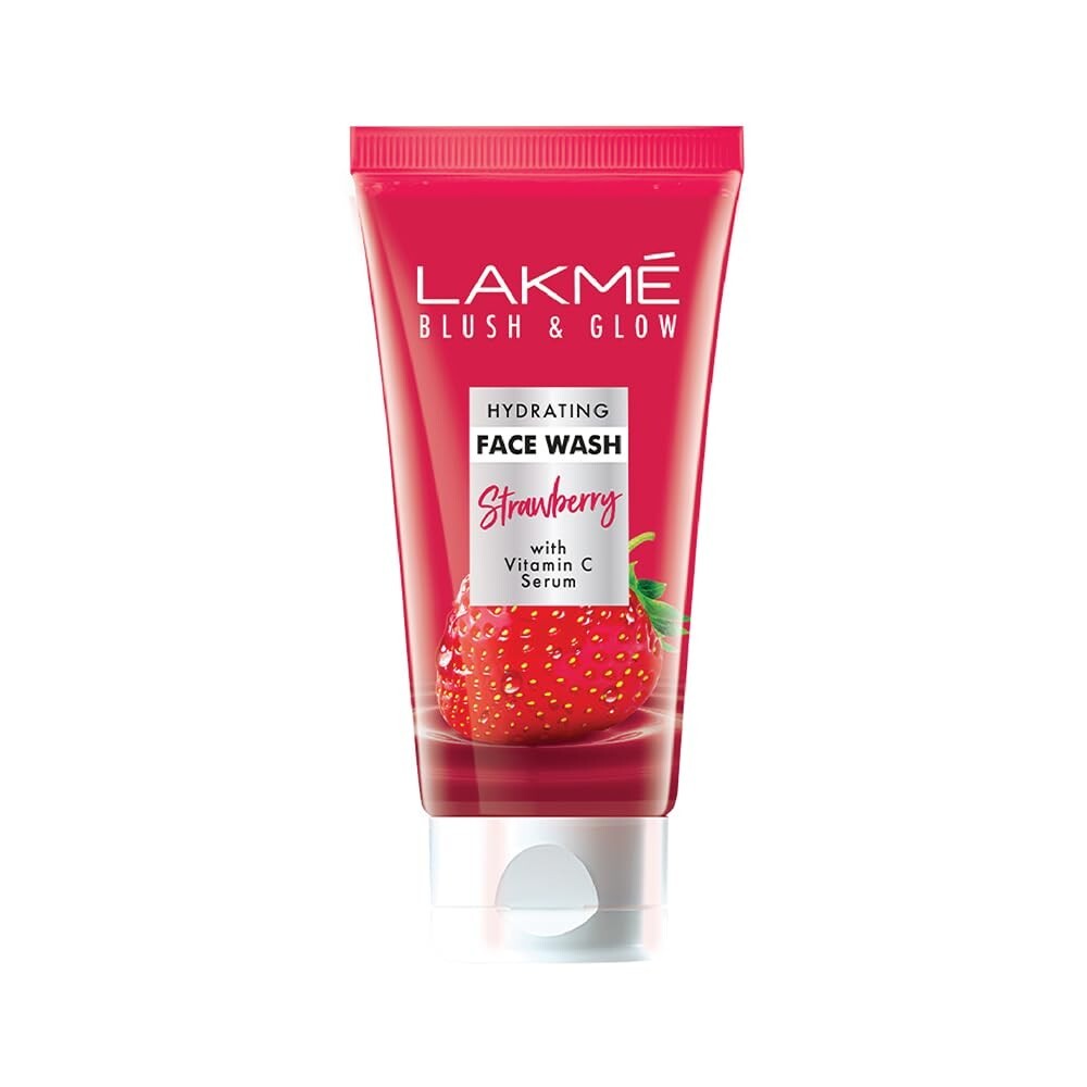 lakme strawberry face wash