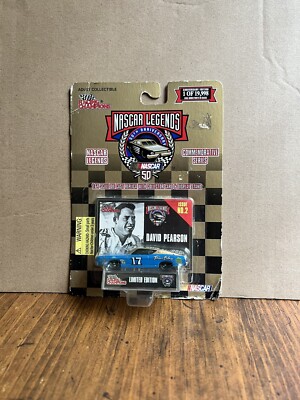 David Pearson #17 429 ci Ford Torino Cobra issue #2 Signed card stand and car.