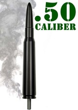 50 Caliber Bullet Aluminum Antenna - Fits 2003-2005 Dodge Neon Srt-4