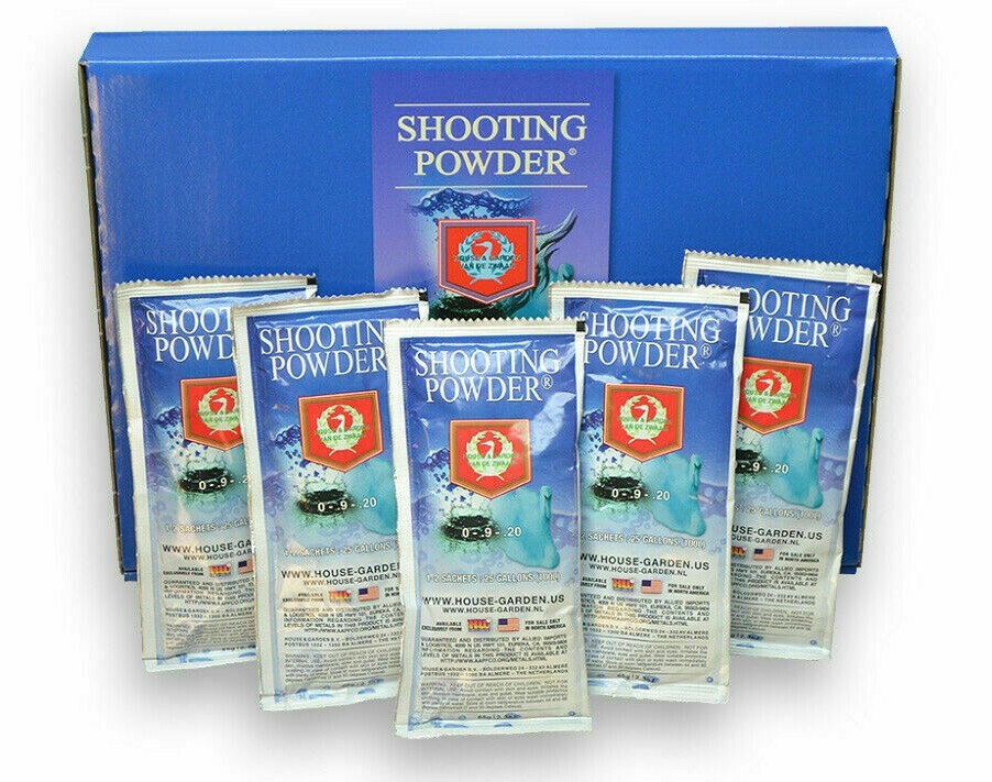 House And Garden 5x Shooting Powder 65g Sachets
