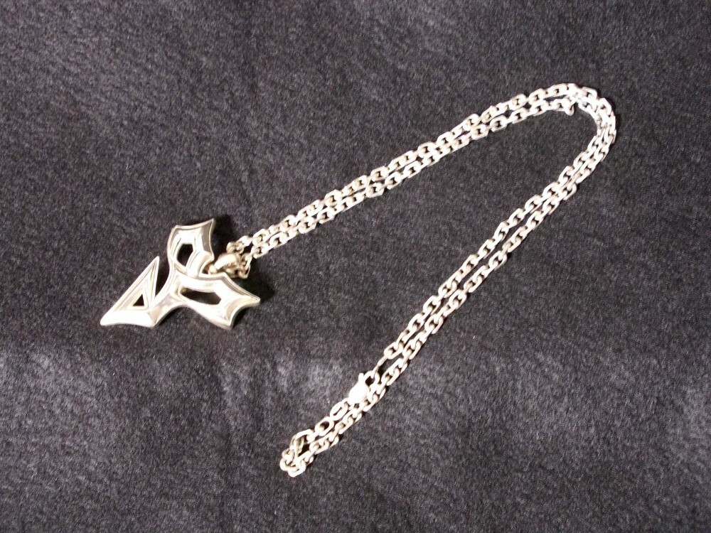 Final Fantasy X 10 Tidus SQUARE Official Silver 925 Necklace
