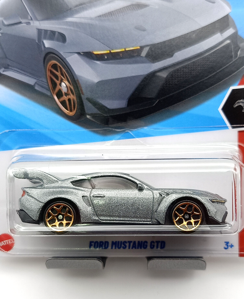HOT WHEELS Mainline 2025 FORD MUSTANG GTD Silver FREE SHIPPING | eBay