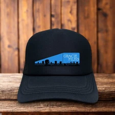 Gracie Films Mens Trucker Hat Black Snapback 90s Movie Production The Simpsons