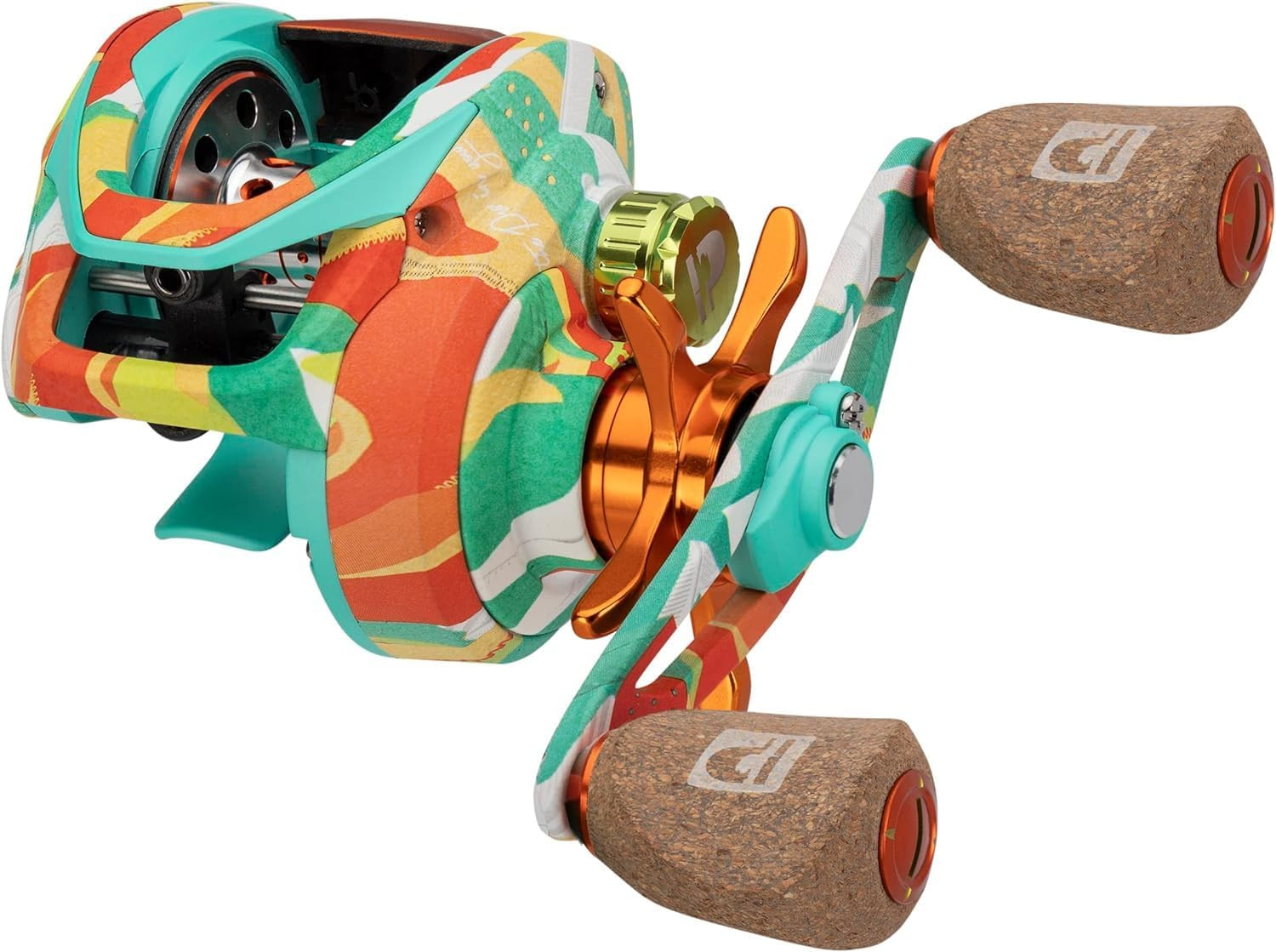 Profishiency Krazy Left Hand Baitcast Reel | Graphite Frame & Sideplates | 6.6:1