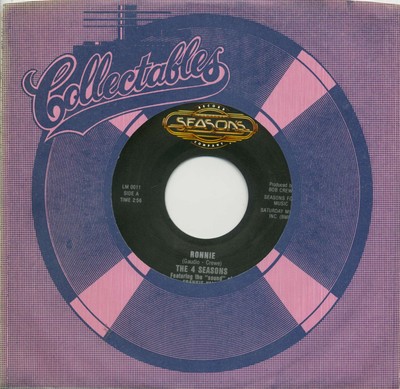 The Four Seasons - Ronnie - Save It For Me(7inch, 45rpm, BC, CS) - Singles Rh...
