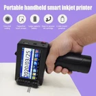 Upgraded Handheld Inkjet Printer Touch Screen Label Date LOGO Barcode QR Coding