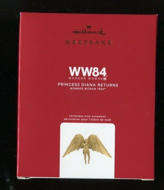 2020 Hallmark Ornament - WW84 - Wonder Woman 1984 Princess Diana - New In Box