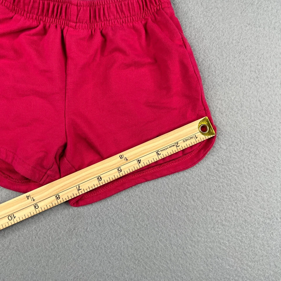 Nike Shorts Youth Pink XS 4 Pink Black Swoosh Active - Image 4 of 4