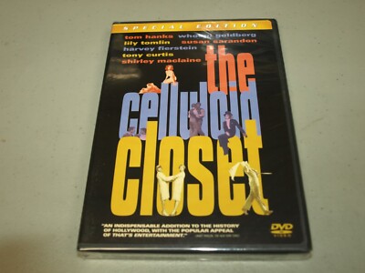 The Celluloid Closet (DVD, 2001, Special Edition)  RARE    NEW