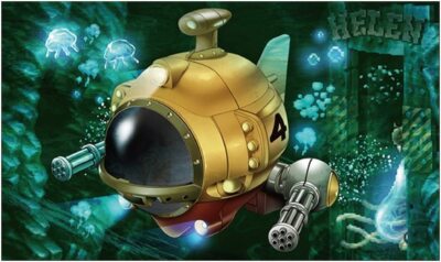 Metal Slug3 SVX-17M Slug Mariner non-scale Kit w/mummy Figure