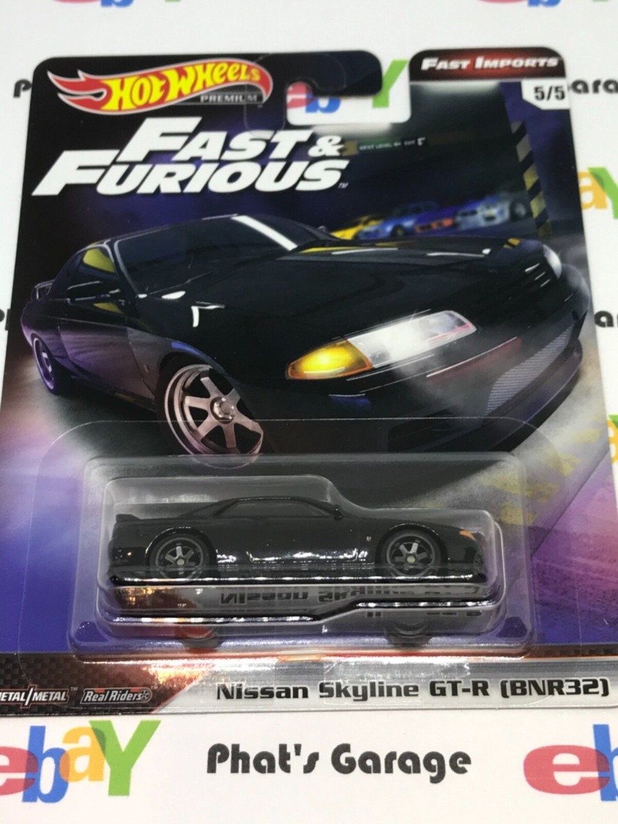 Hot Wheels Nissan Skyline GT-R BNR32 Premium Fast And Hot Wheels Nissan Skyline GT-R BNR32 Premium Fast And