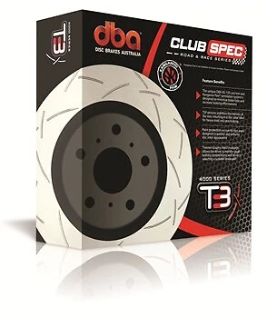DBA T3 4000 Series Front Brake Discs For: Mitsubishi Lancer Evo 4 CN9A - Image 2 of 2