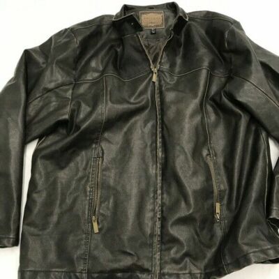 Arizona Jeans Faux Leather Jacket 3XLT