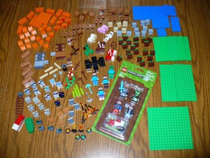 lego minecraft lava