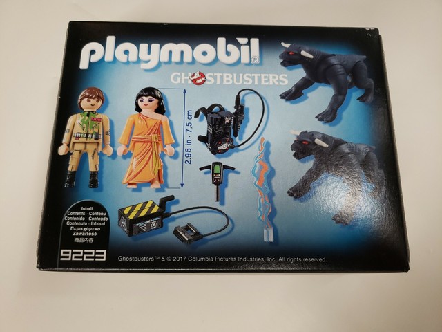 Playmobil 9223 Ghostbusters – Venkman Et Chien Terreur, Lavé