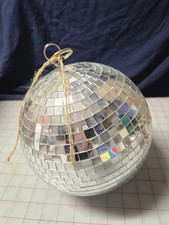 8" Mirrored Disco Ball Ornament