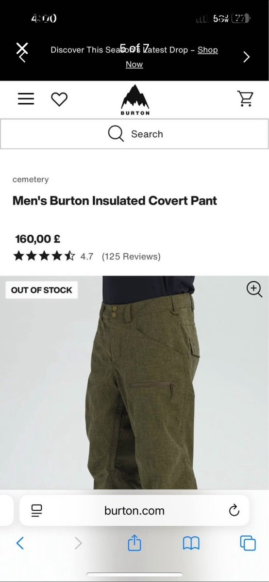 burton dress blue pants Burton 2021 Women's Vida Pant Dress Blue main image 1
