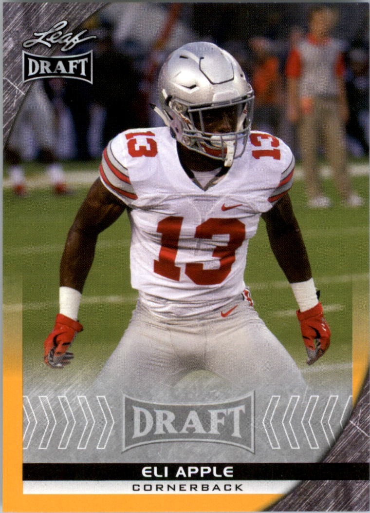 2016 Leaf Draft Gold #30 Eli Apple FB