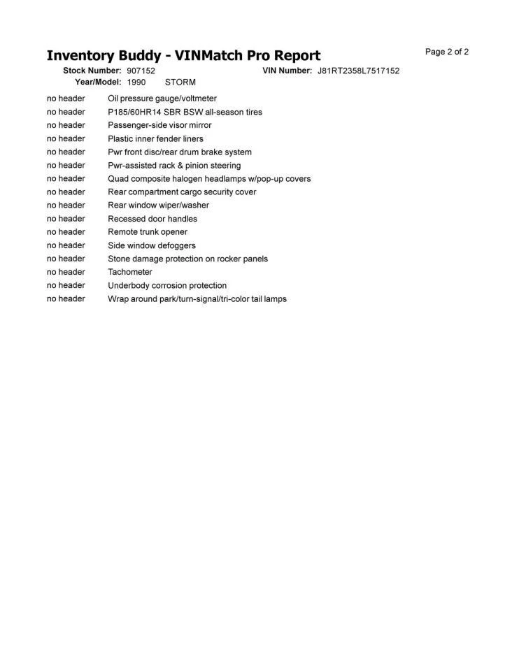 Bisagra del capó izquierdo del conductor para 90-93 STORM 369005 Foto 4 de 4