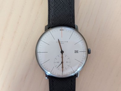 JUNGHANS Max Bill Mega Edition 60 Limited 058/4100.02 Quartz Men's Watch from JP