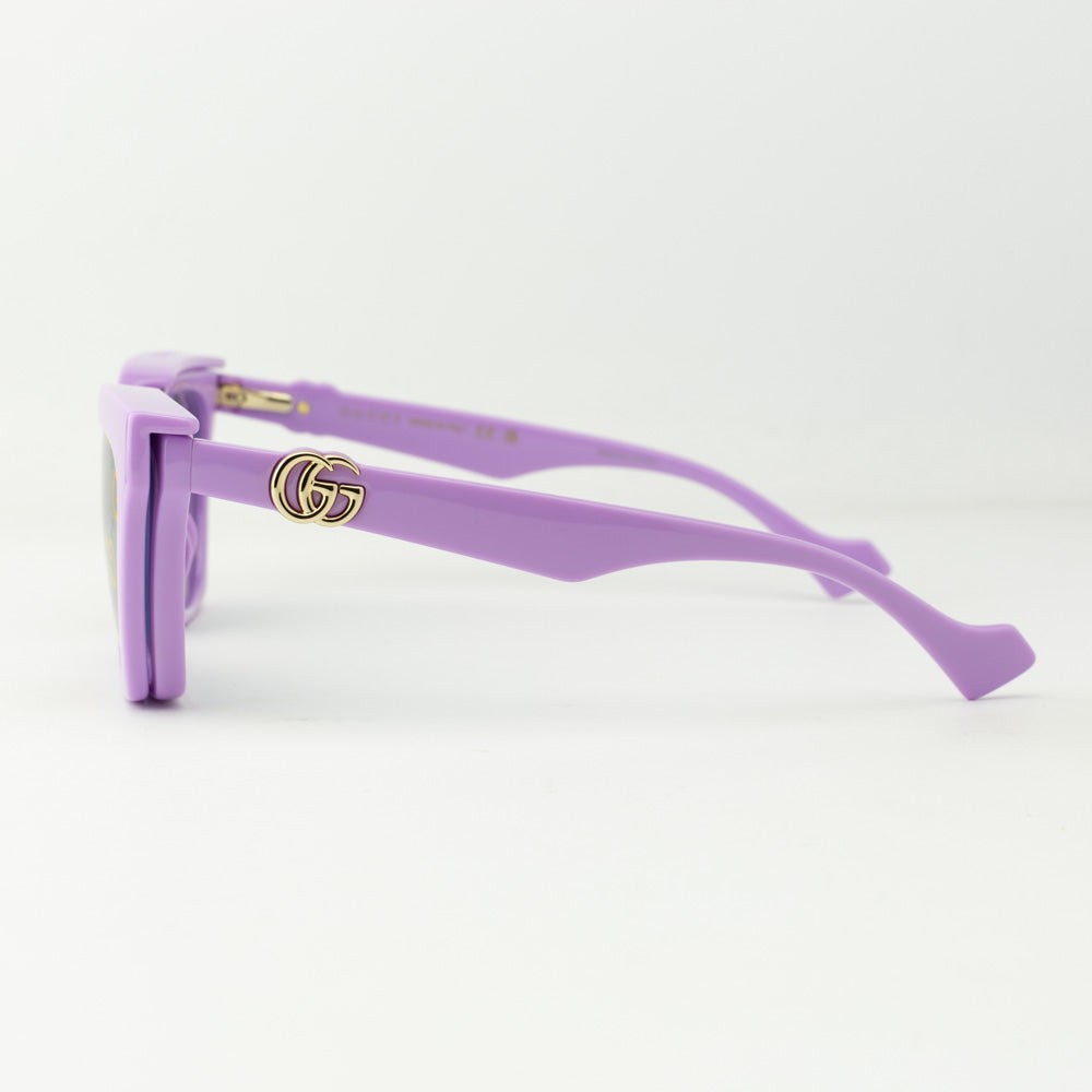 NWT Gucci GG1542S-002 Clip-On Violet Cat Eye 55mm Sunglasses NEW Gucci GG1542S-002-55 Sunglasses 55mm 100% Authentic  main image 3