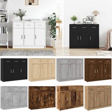 Sideboard Kommode Anrichte Schrank Wohnzimmerschrank mit 3 Schubladen & 3 Turen