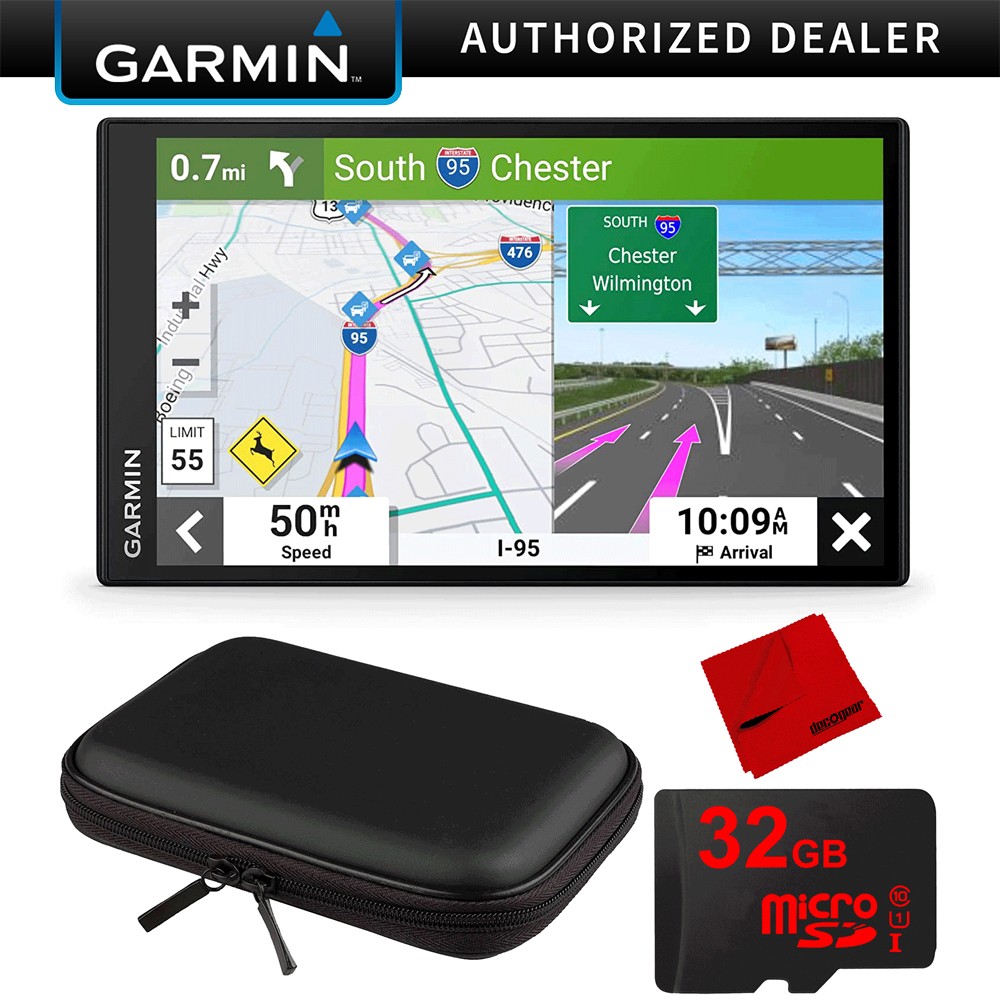 Garmin DriveSmart 86 8" Car GPS Navigator 010-02471-00 Bundle with 10" EVA Case