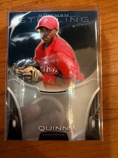 2013 Bowman Sterling Roman Quinn #BSAP-RQ Auto Autograph Phillies MISSING!