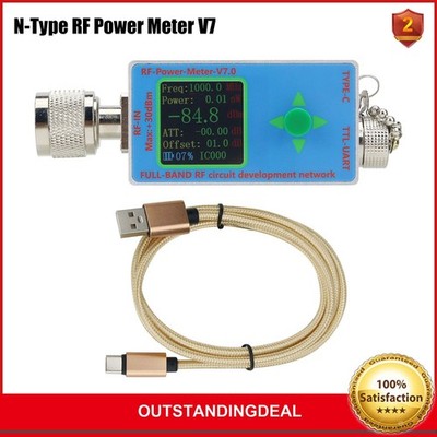 RF Power Meter V7 10GHz RF Circuit Development Network Serial Communication ot25