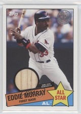 2020 Topps 1985 Topps Baseball All-Stars Relics Eddie Murray #85ASR-EM HOF 03sv