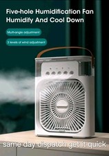 NEW Portable Air Conditioner AC Humidifier Home Office Small Fan Cooler 3 SPEEDS