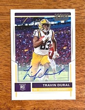 Travin Dural 2017 Score Rookie Autograph New Orleans Saints