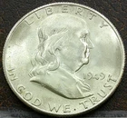 US 1949-S Franklin Half Dollar **