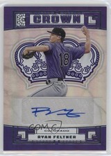 2022 Panini Capstone Crown Ryan Feltner #C-RY Auto 16az