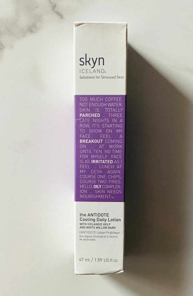 Skyn ICELAND - The ANTIDOTE Cooling Daily Lotion 47 ml/1,59 oz EE. UU. DESCONTINUADO Foto 2 de 4