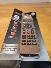 New GE Pro Designer Finish 4 Device Universal Remote-All Major Brands Open