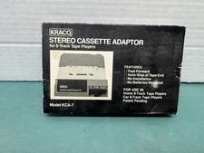 Vintage KRACO Stereo Cassette Adapter for 8 Track Tape Player *****BOX ONLY*****