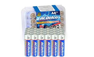 Super Alkaline AA Battery (24-Pack)