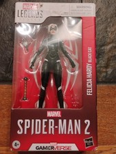 Marvel Legends Series Spider-Man 2 Gamerverse Felicia Hardy Black Cat Box Damage