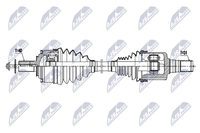 NTY Antriebswelle NPW-VV-164