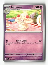 Alcremie 44/094 Phantasmal Flames Regular 2025 Pokemon NM