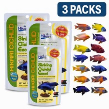 Hikari Sinking Cichlid Excel 100g Fish Food for African South American Cichlid